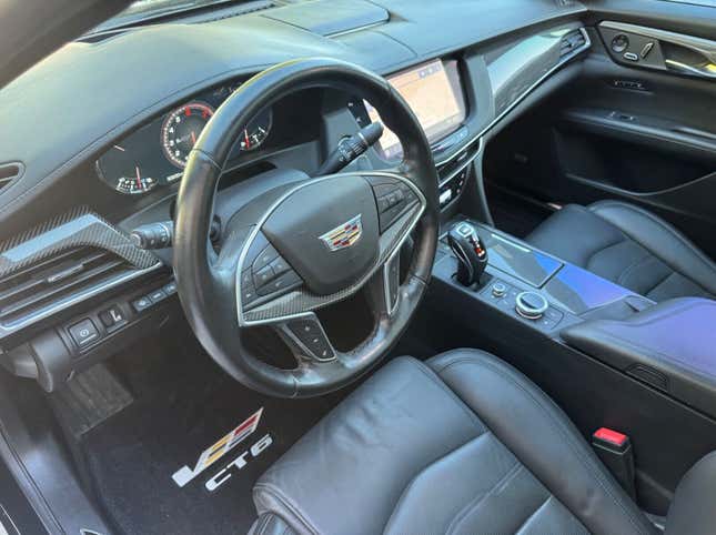 Cadillac CT6-V interior