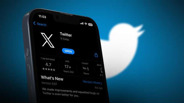 Image for article titled A Company Named X Social Media Is Suing X Corp, a Company Formerly Named Twitter