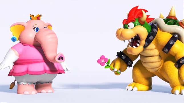 Bowser likes 'em big in Super Mario Bros. Wonder