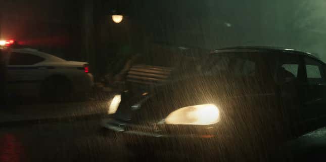 A black Citroën DS in the trailer for "Megalopolis"