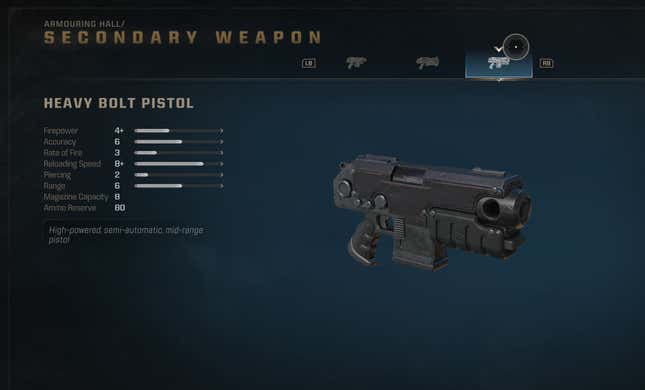 Heavy Bolt Pistol