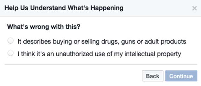 Image for article titled There’s no way to report many of the fastest-spreading Las Vegas conspiracy theories on Facebook