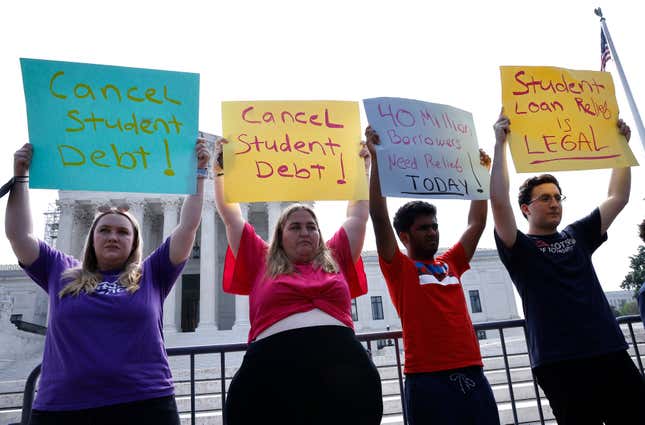 Image for article titled Student loan collections are back on today. Here's what to know
