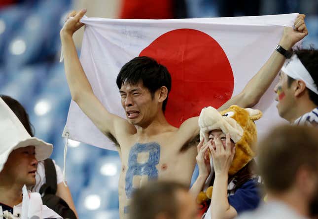 World Cup - Belgium vs Japan