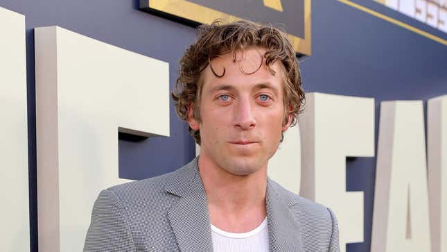 Jeremy Allen White says Zac Efron sent him some "really lovely" advice after he booked <i>The Iron Claw </i>