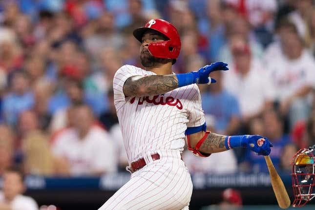 Philadelphia Phillies third baseman Edmundo Sosa (33) in the