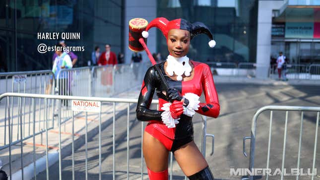 A cosplayer at New York Comic-Con 2024