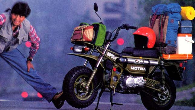 Image for article titled Honda Once Built A Tiny Go-Anywhere Scooter With A Low Range Gearbox