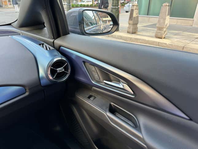 Door panel trim of a 2024 Chevrolet Equinox EV