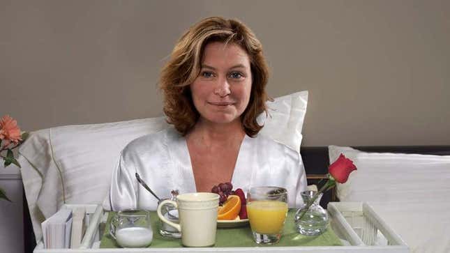 Image for article titled Breakfast In Bed Served To Mom Who Just Got Eaten Out