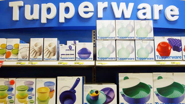 Tupperware's in trouble again with New York Stock Exchange