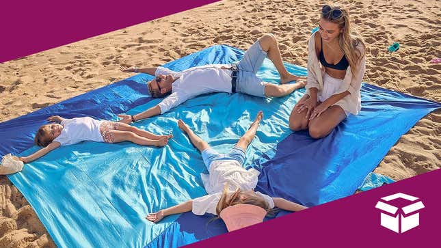 Huge beach towel online blanket