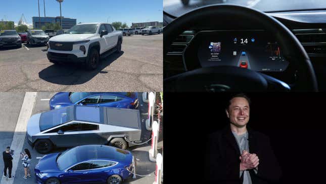 Image for article titled Tesla&#39;s Cybertruck win, Hertz&#39;s EV headache, Trump and Musk tout Starlink: Tech news roundup