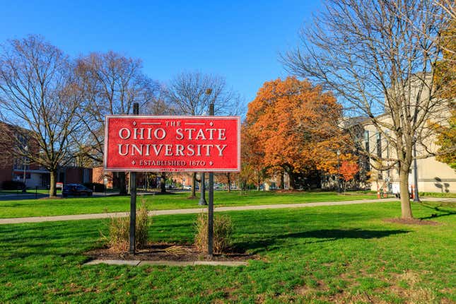 Image for article titled “White Power Zone” Graffiti at Ohio State University Sparks Investigation