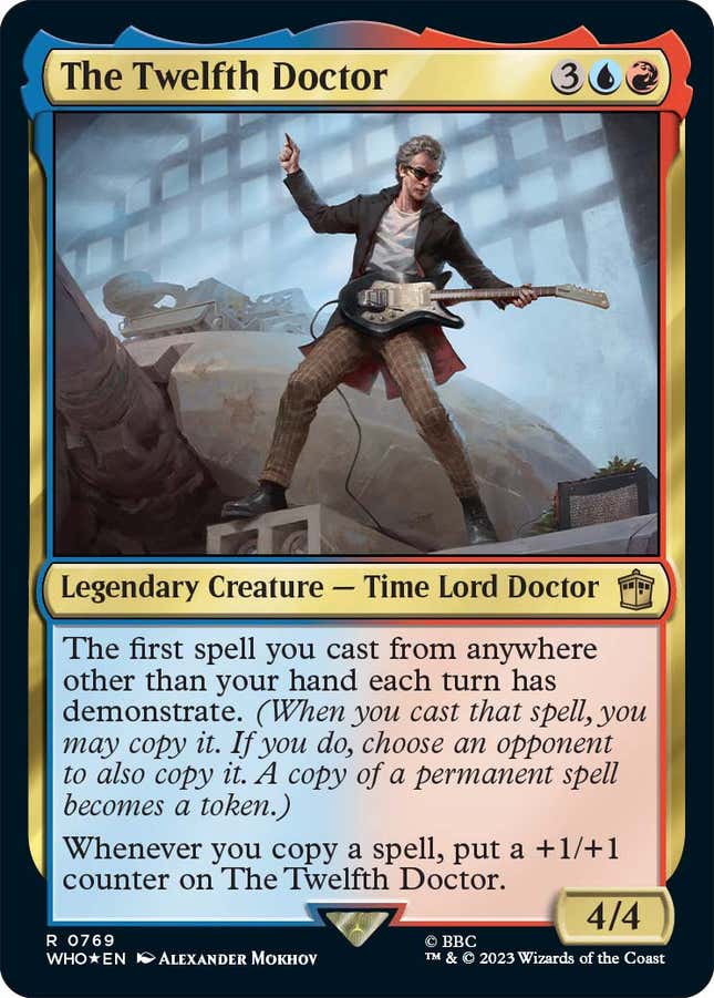 Magic The Gathering Reveals Tons of New Doctor Who Cards