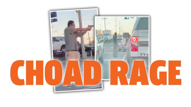 Image for article titled Terrifying And Stupid Road Rage Incident Ends With Idiot Shooting Gun Into Traffic