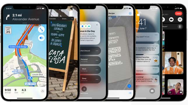 Image for article titled iOS 15 Is Here, and It&#39;s All About Making Your iPhone Less Annoying