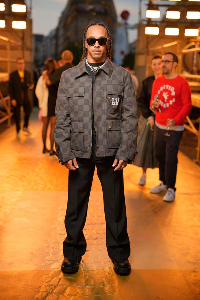 Every single star that showed up at Pharrell's first Louis Vuitton show
