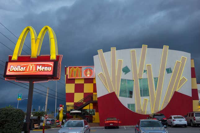 Un McDonald’s sur International Drive.