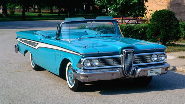 1959 Ford Edsel Corsair convertible.