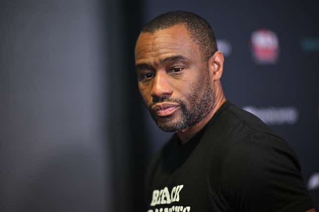 ATLANTA, GEORGIA - SEPTEMBER 29: Marc Lamont Hill attends 2023 A3C Conference day 1 on September 29, 2023 in Atlanta, Georgia. 