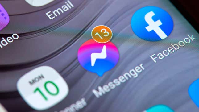 Messenger app on Google phone 