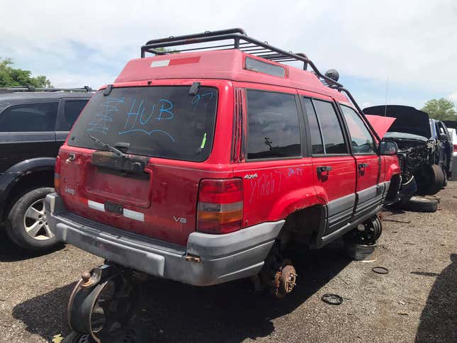 This Hyper-Rare 1997 Jeep Grand Cherokee 'Excursion' In A Detroit ...