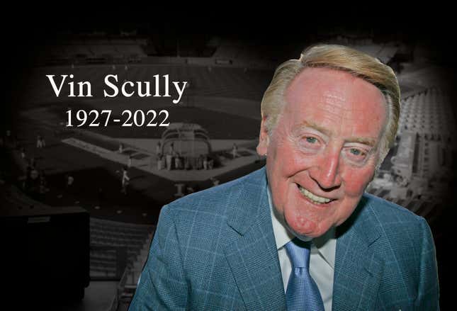 Image for article titled Vin Scully was the voice of baseball