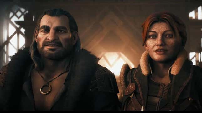 Varric and Scout Harding.