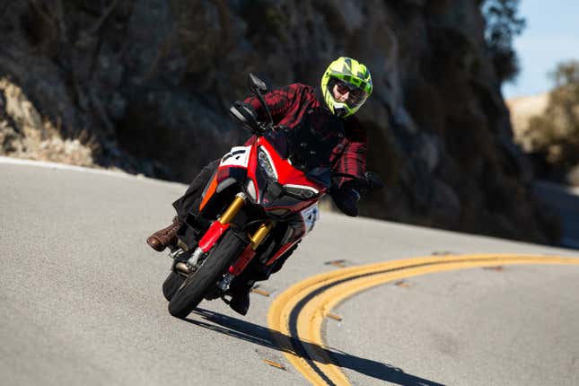 Image for article titled The 2022 Ducati Multistrada V4 Pikes Peak Is A Whole Lot Of Everything