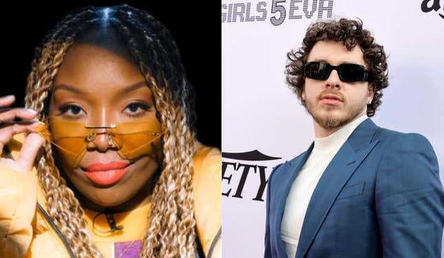 Image for article titled We Have Beef! Brandy Goes at Jack Harlow in ‘First Class’ Freestyle