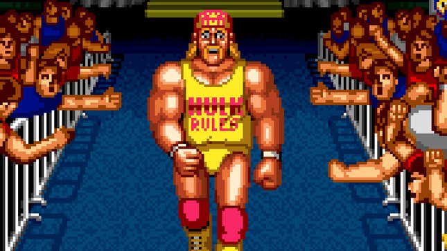 Hulk Hogan appears in WWF WrestleMania. 