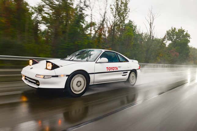 Image for article titled All The Coolest Mid-Engine Toyotas Invaded A New York State Park