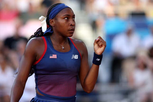 Image for article titled Coco Gauff Forced to ‘Advocate’ For Herself Against Chair Umpire During Olympics Match