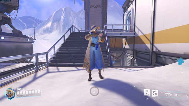 Cabana Ana skin in Overwatch 2