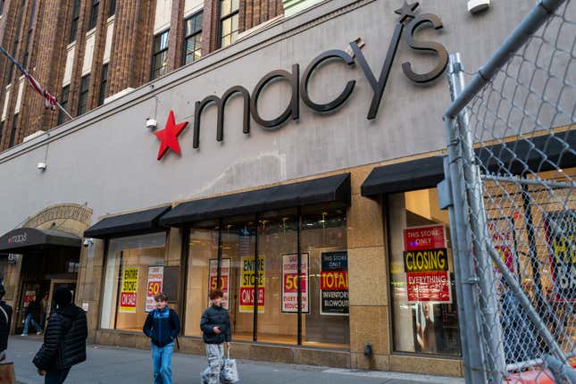 A Macy’s in Brooklyn, New York. 