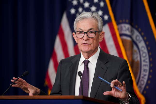 U.S. Federal Reserve Chairman Jerome Powell.