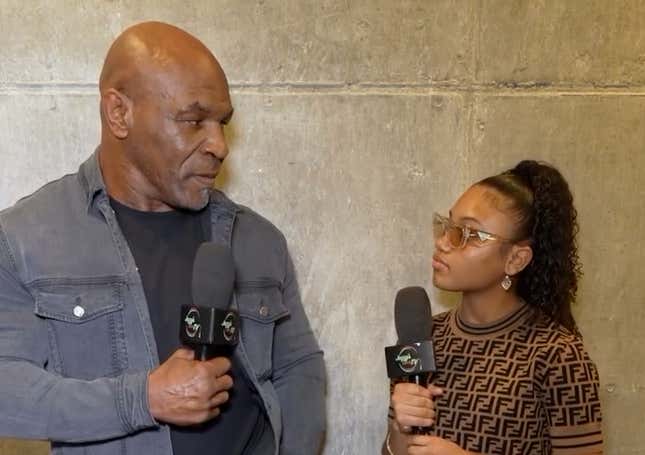 Image for article titled Mike Tyson Gave the Craziest, Darkest and Funniest Interview ... to a Child