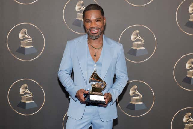 Kirk Franklin, winner of the “Best Gospel Performance/Song” award for “All Things” attends the 66th GRAMMY Awards at Peacock Theater on February 04, 2024 in Los Angeles, California.