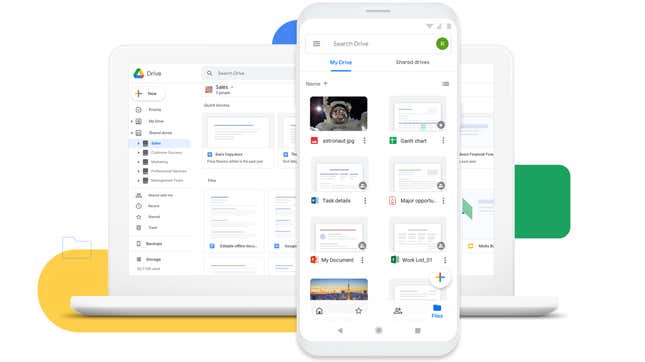 Google Drive, Software