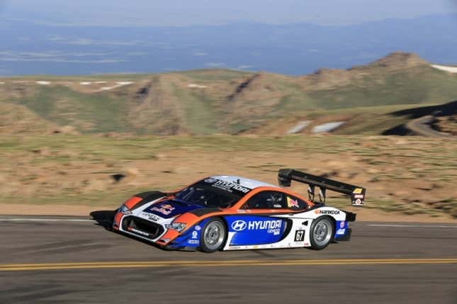 Image for article titled Hyundai Is Frickin&#39; Serious About Winning Pikes Peak