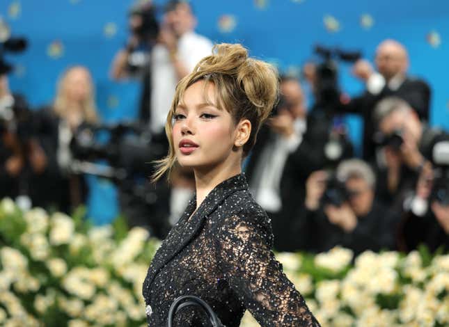 NEW YORK, NEW YORK - MAY 05: Lisa attends the 2025 Met Gala Celebrating “Superfine: Tailoring Black Style” at Metropolitan Museum of Art on May 05, 2025 in New York City.