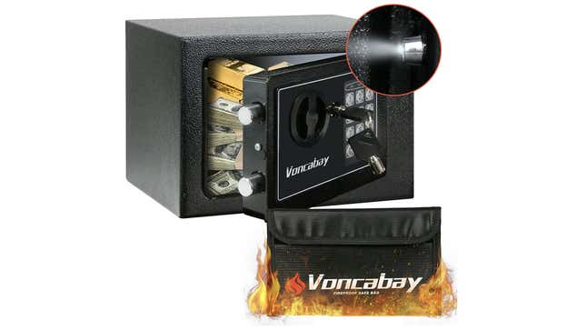 Fireproof Safe Box | $42 | Amazon