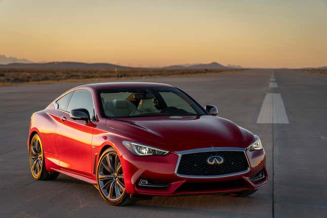 Infiniti Q60 Sport 400 rojo 2019