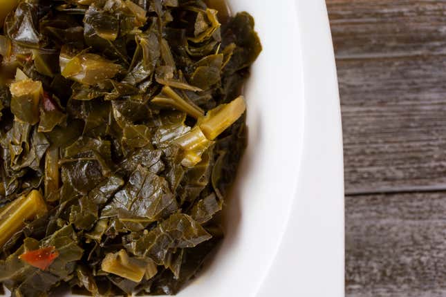 Image for article titled How to Preserve Collard Greens