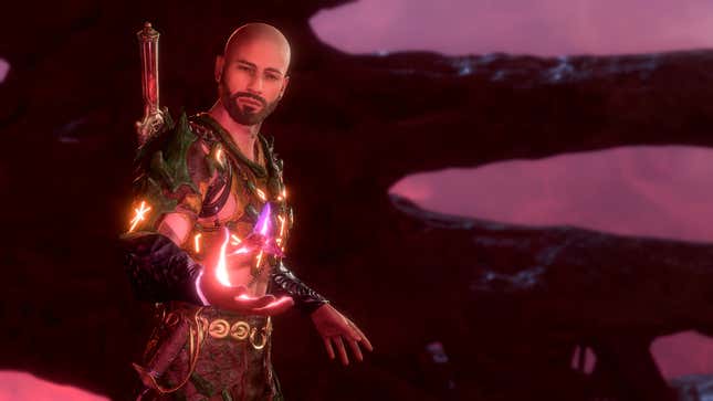 Shep is shown holding the Netherstones.