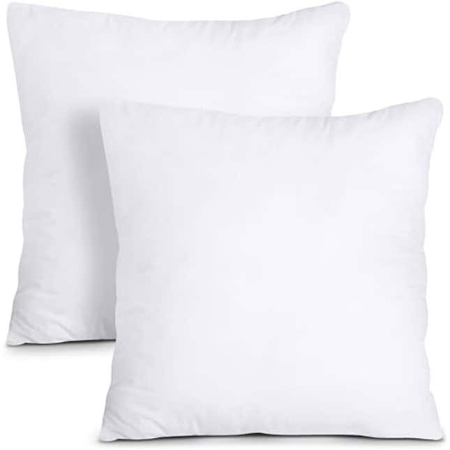 Image for article titled Utopia Bedding Throw Pillows Insert (Pack of 2, Now 33% Off