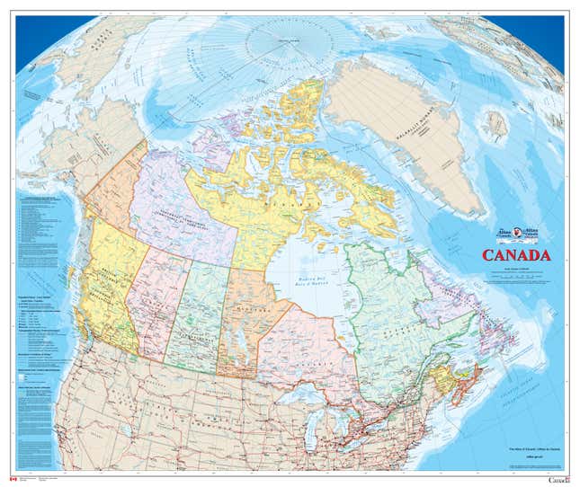 Canada’s new national map shows more Arctic ice—but not because there ...