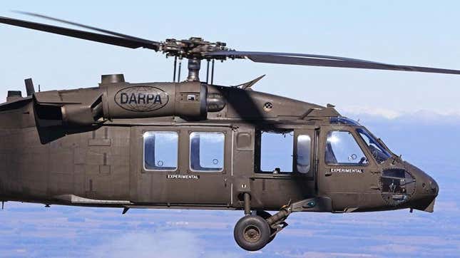 DARPA successfully flew this helicopter, sans humans. 