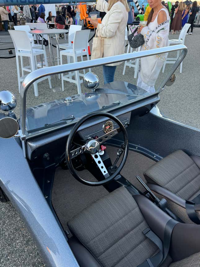 Interior of a Meyers Manx Tarmac Touring Edition